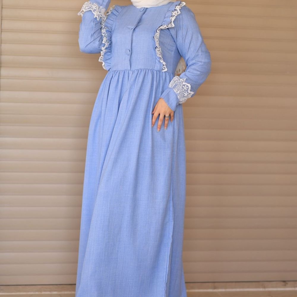 فستان بان كشكش فستان بان كشكش