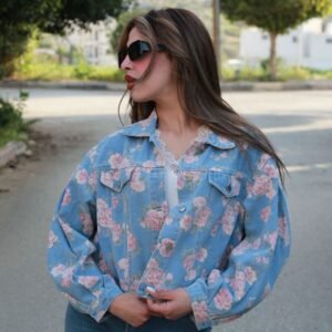 جاكيت جينز مورّد