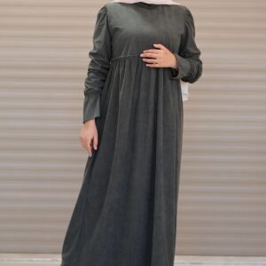 فستان كوردروي سحبة