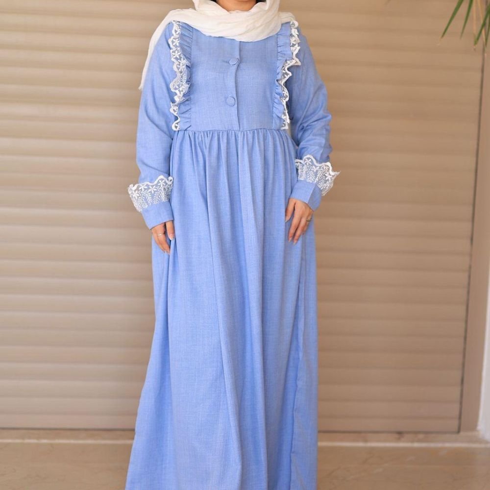 فستان بان كشكش فستان بان كشكش