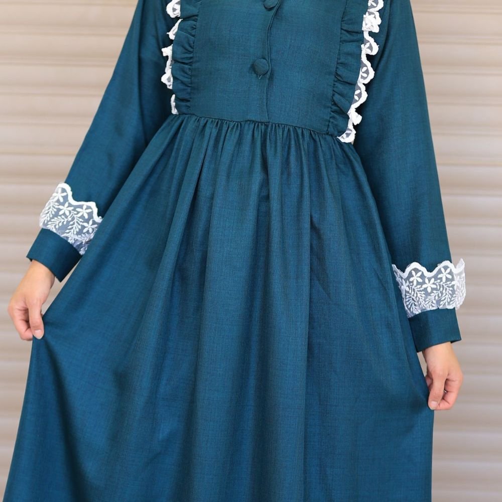 فستان بان كشكش فستان بان كشكش