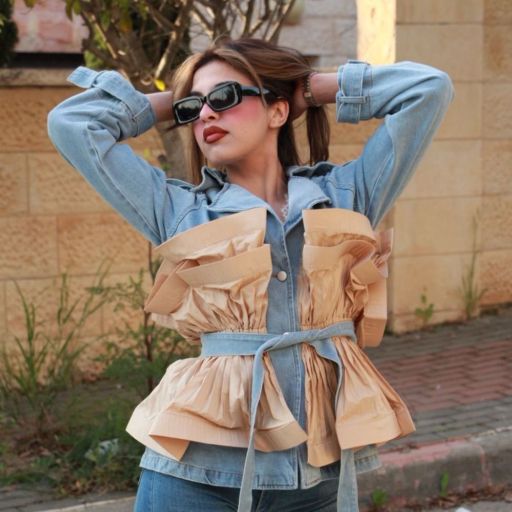 fashion جاكيت جينز fashion جاكيت جينز