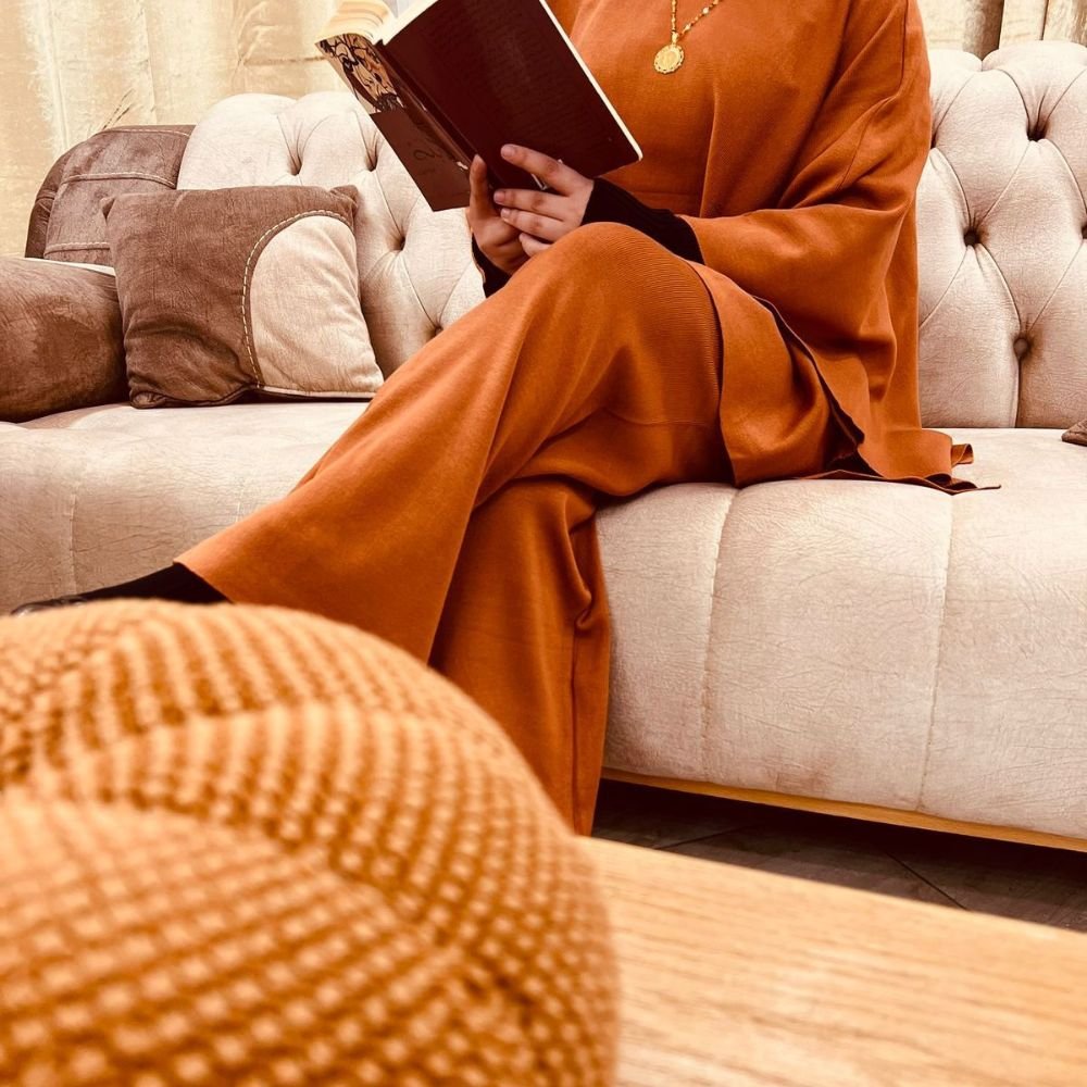 طقم صوف قطعتين طقم صوف قطعتين