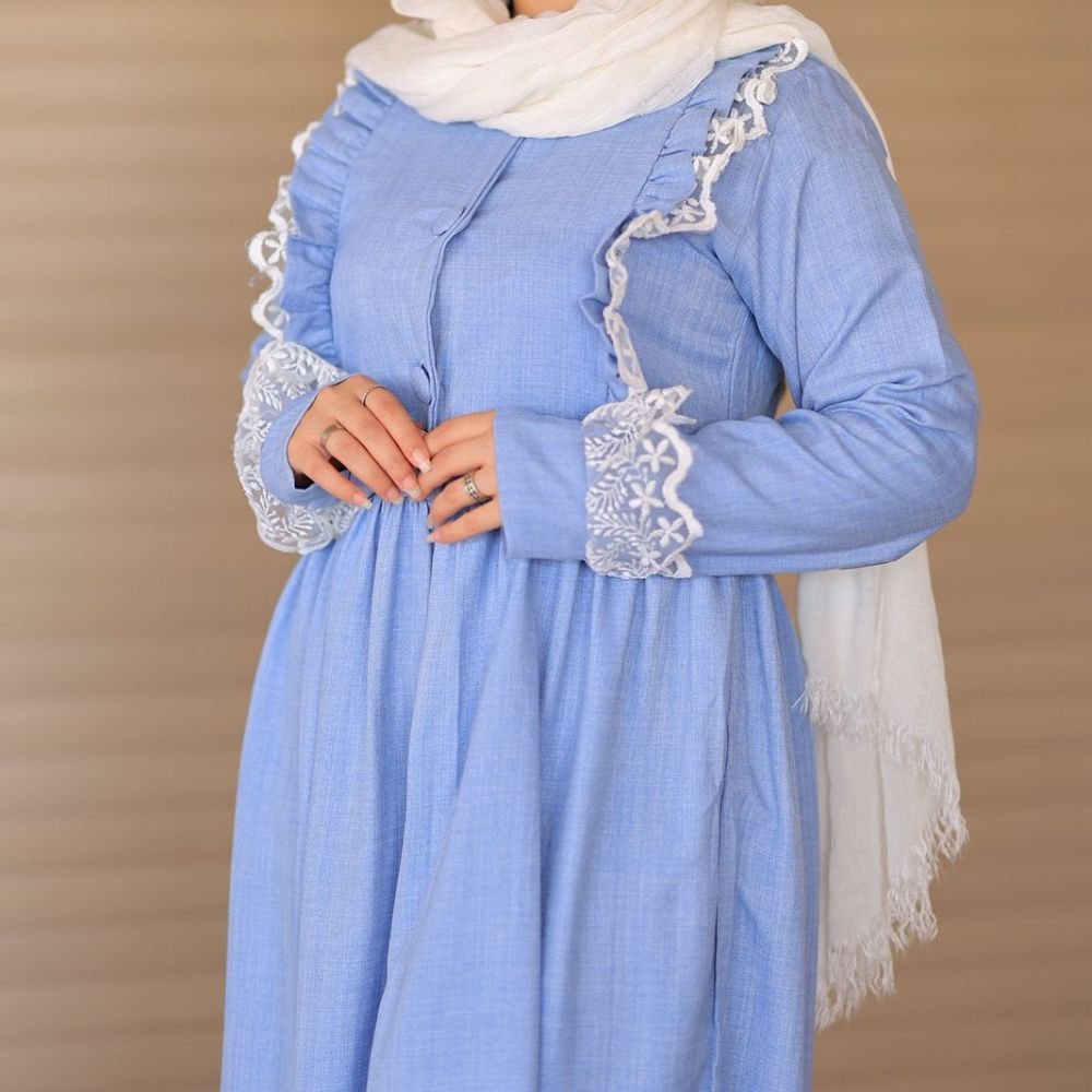 فستان بان كشكش فستان بان كشكش