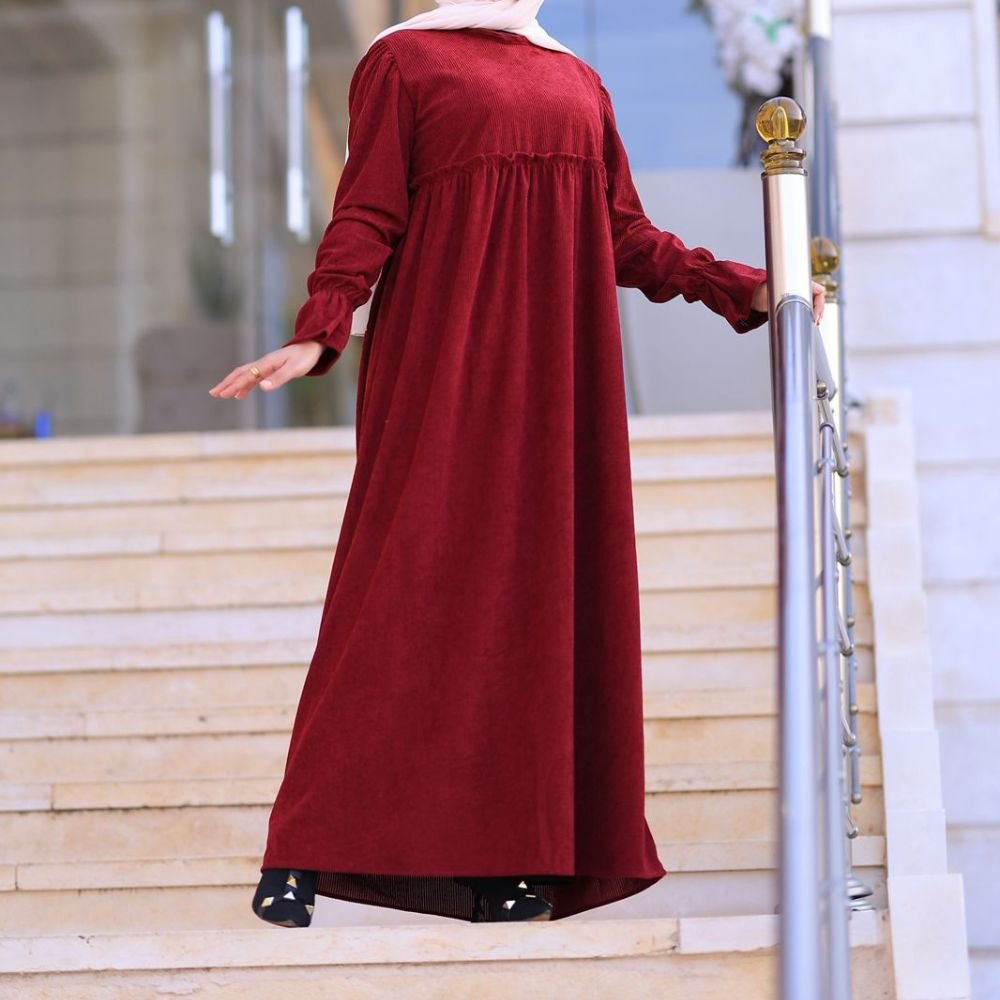 فستان كوردروي سحبة فستان كوردروي سحبة